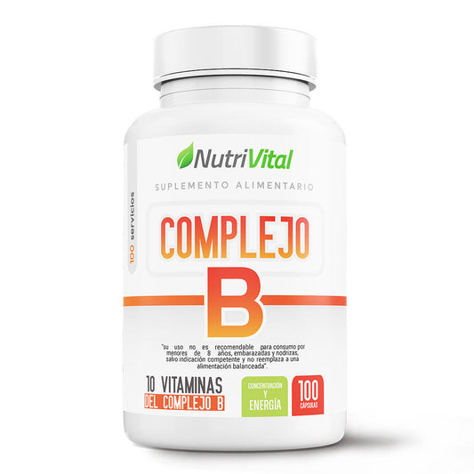 Complejo B 100 Caps Nutrivital