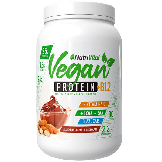Proteína Vegana Nutrivital B12 30 Porciones