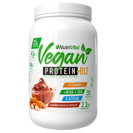 Vegan Protein + B12 2.2 Lbs 30 Serv Nutrivital