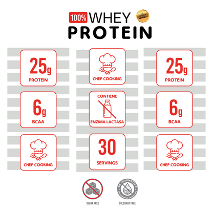 Chef Protein Whey Nutrivital + Shaker Nutrivital 700ml