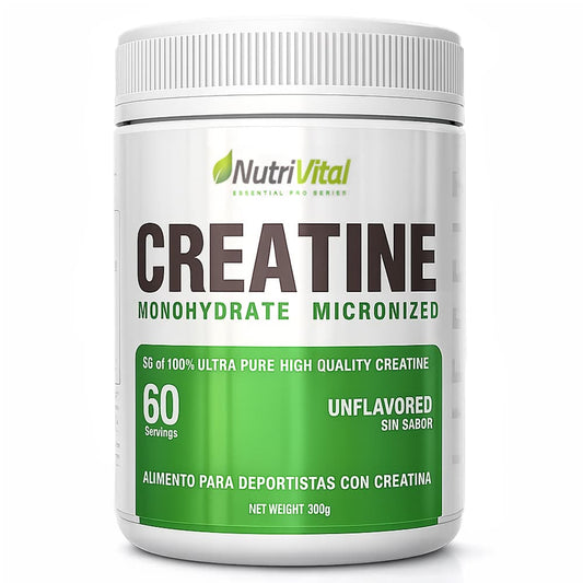 Creatina 300g en polvo Nutrivital Essential Series