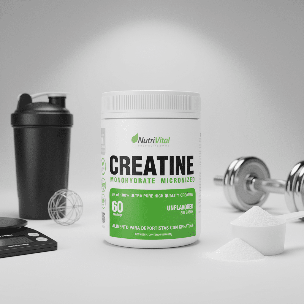 Creatina 300g en polvo Nutrivital Essential Series